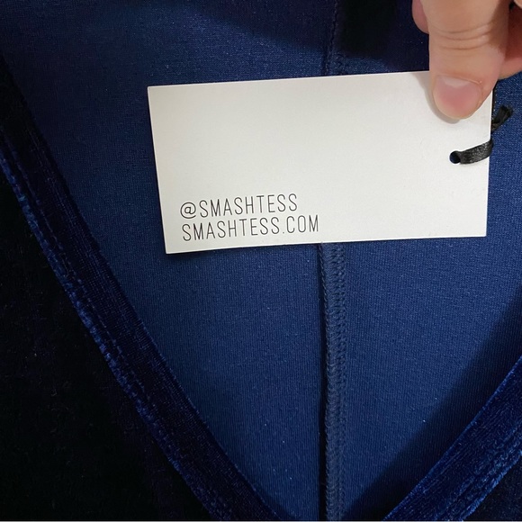 NWT Smash + Tess Velvet Sunday Romper - Picture 6 of 16